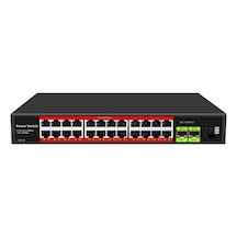 Uranium Poe-2402sfp-300w 24 Port Gıgabit+2xgb Sfp Poe Switch