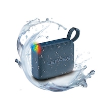 Lenyes S216 Su Geçirmez Özellikli Rgb Işıklı Askılı Mini Bluetooth Speaker Hoparlör V5.3 Mavi Mavi