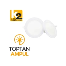 K2 15 Watt S/A Sıva Altı Slim Led Panel Kdl402