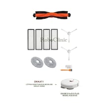 Xiaomi Robot Vacuum S10+/s10 Plus Uyumlu Ana Fırça,yan Fırça,hepa Filtre,mop Seti-11 Parça