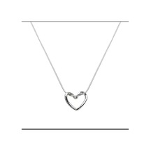 Kadın Çelik Kararmaz Love Bombing Kolye 45cm Kadın Kolye Gümüş