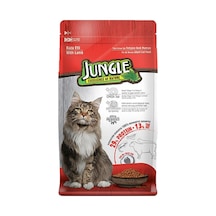 Jungle Kuzu Etli Yetişkin Kedi Maması 1.5 Kg 6'li Avantaj Paketi Mıchu