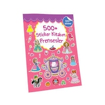 4e 101 Sticker Etknlik Kitabı Taşıtlar-prenses-hayvanlar-tatil Pembe