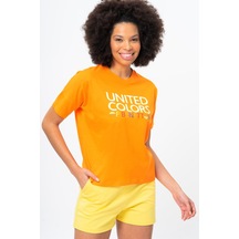 Benetton Bnt W20374 23y Kadın T Shirt