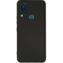 İnfinix Hot 11s Uyumlu Kılıf Nano İçi Kadife Silikon - Siyah
