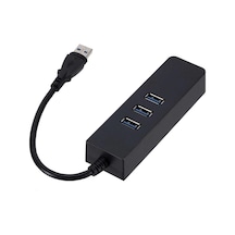 Usb 3.0 To 3 Port Usb 3.0 Çoklayıcı Ethernet Rj45 Gigabit Hub