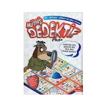 Müthiş Dedektif Plus 3+ Yaş Ve Üzeri Çocuklar İçin Dikkat Ve Zeka Aile Kutu Oyunu Standart