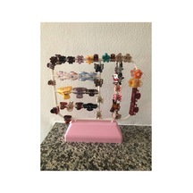 Saç Tokası Tutucu Stand, Minik Saç Tokası Standı, Renk Seçeneği Mevcut Organizer Beyaz