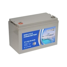 Agromot Marin Akü 12v 100 Ah Marin Jel Akü Deep Cycle Nano Carbon Agm Battery