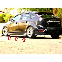 Ford Focus 2 - 2.5 Uyumlu Yan Marşpiyel Seti Sağ-sol - Rs Marşpiyel - Boyasız - Bodykit Store