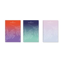 Faber-castell Defter Pp Flow Ed. 80 Çizgili 5075000501000 Mor