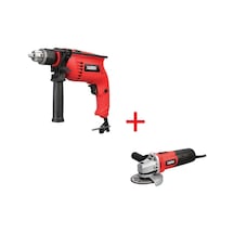 Set Darbeli Matkap Ve Avuç Taşlama 500 W İle Pratik Kullanım