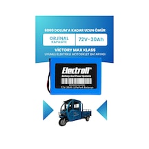 Victory Max Klass Batarya Standart Kapasite Lifepo4 72v 30ah Elektrikli Motorsiklet Bataryası