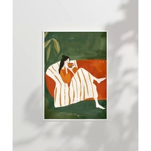 Çerçevesiz Poster Düşüncelere Dalmak