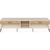 Arges Tv Ünitesi Tek Raflı 2 Çekmeceli 220x30x51 Aytaşı-çam Atlas Çam/atlas Çam - Aytası