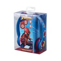 Volkano MV-10902-SA Marvel Spiderman Örümcek Adam Lisanslı Kablolu Kulaküstü Çocuk Kulaklığı
