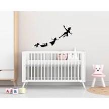Bk Home Peter Pan Tasarımlı Duvar Sticker-1