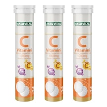3 Adet Aksuvital C Vitamini Efervesan