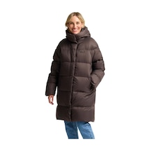 Jack Wolfskın Jack Wolfskin Icy Hill Coat Rds Kadın Kahverengi Outdoor Ceketi D0108 Kahverengi