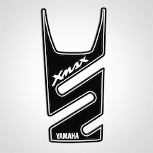 Yamaha Xmax 250 2014-2017 Tank Pad Siyah Beyaz