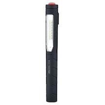 R10-mını 1 Şarjlı Led Çalışma Lambası-120 Lümen Siyah - Kırmızı