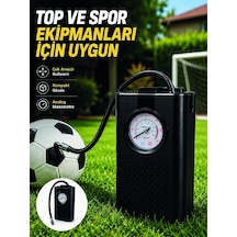 Çok Amaçlı Taşınabilir Hava Pompası Araç Bisiklet Top Lastik Şişirme Pompası 1 Adet