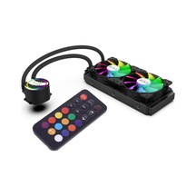 Inca Iss-02xn Intel-amd 2x120mm Argb Led Fanlı Am5 Control Remote Cpu Liquid Cooler Kdo