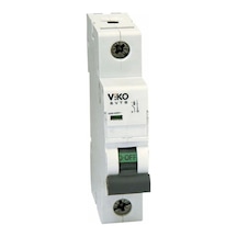 Viko 6Vtb-1B16 Monofaze 1X16A B Tipi Otomatik Sigorta 6Ka