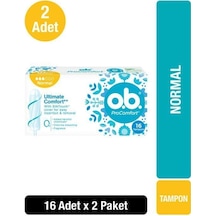 O.B. Tampon Normal 16'lı x2