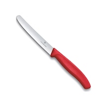 Victorinox 6.7831.c1 Swiss Classic 11cm Tırtıklı Domates Bıçağı, Kırmızı Diğer