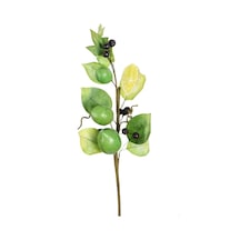 Yapay Çiçek Deposu Yapay Meyve Dalı 50 Cm Limon
