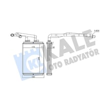 Kalorifer Radyatörü - Fiat Scudo, Ulysse - Kale-346840