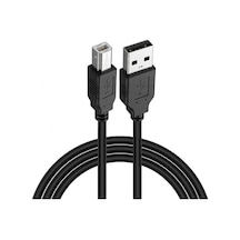 Usb To Usb-b Yazıcı Tarayıcı Printer Kablosu 5 Metre - Pc Ve Laptop İle Yazıcı Ara Bağlantı Data Kablosu - Usb 2.0 Hi-speed - Stabil Performans - Kolay Kullanım