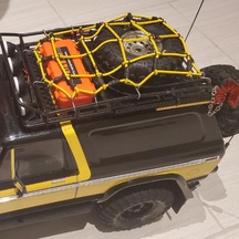 Geekyou 1/10 Ölçekli Rc Araçlar İçin 3'lü Abs Simülasyon Valiz Seti - Trax4, Scx10, 90046, 90047, Rr10 Uyumlu Turuncu Dekoratif Çanta