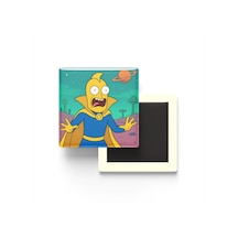 Doctor Fate - 9x9 Cm Baskılı Kare Buzdolap Magneti