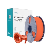 Sunlu Turuncu High Speed Mat Petg Filament - 1.75mm - 1 Kg