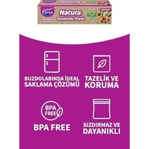 Natura Buzdolabı Poşeti Orta Boy 20 Li