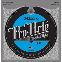 D'addario Ej31 Pro-Arté Rectified Trebles. Hard Tension Takım Tel