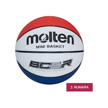 Molten Indoor Outdoor Top Kauçuk Basketbol Topu BC5R2-T Renkli