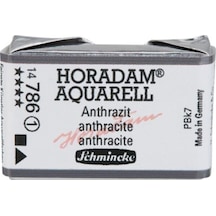 Schmincke : Horadam Aquarell Artist Sulu Boya : Tam Tablet : Seri 1 786 Charcoal Grey