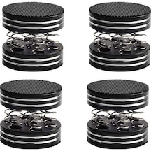 Flybuy Hifi Ses Ayak Pedi Hoparlör Ekipmanı Alüminyum Çivili 4 Adet, Su Geçirmez, Hifi Performans İçin Uygun