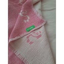 H2o Tekstil Bebek Battaniyesi Pembe