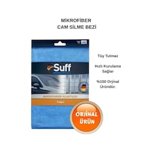 Mikrofiber Cam Temizleme Bezi Lale 50x70 Cm