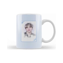 Bts Tae Watercolor Bts Army Kpop Gift Bt21 Kupa Bardak Porselen Karışık