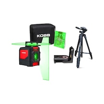 Kobb Kbl30gtp Otomatik Hizalamalı Yeşil Çapraz Çizgi Lazer Distomat + Tripod 25 M