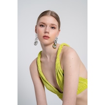 Holly Lolly Beli Lastikli Bağlamalı Comfy Büstiyer Yeşil YEŞİL Holly Lolly Beli Lastikli Bağlamalı Comfy Büstiyer Yeşil YEŞİL