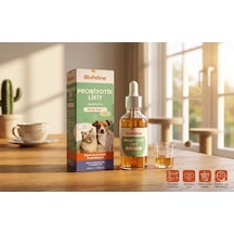 Biofeline Probiotic Liquid Kedi Ve Köpekler İçin Sıvı Probiyotik - Sindirim Sistemi Ve Bağırsak Sağlığı Desteği