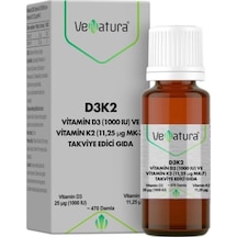 Venatura Vitamin D31000 Iu ve Vitamin K2 11,25 Ug Mk-7