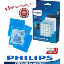 Phılıps Uyumlu Fc 8648 Powerpro Active Hepa Filtre Seti (430091837)