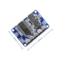 Tda8932 35w Mono Dijital Ses Yükseltici Amfi Dc 12v-36v Tek Kanal Class D Müzik Kuvvetlendirici